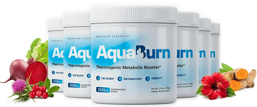 AquaBurn 6 bottles